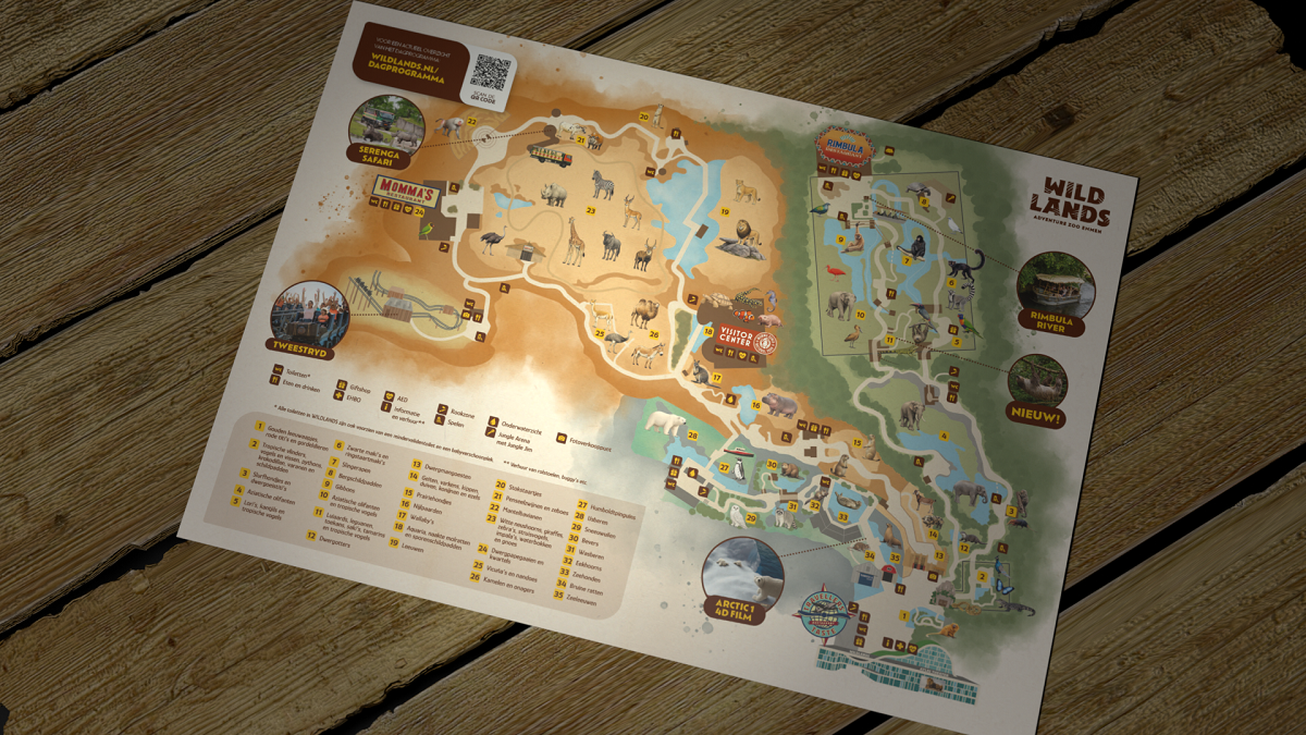 Plattegrond WILDLANDS